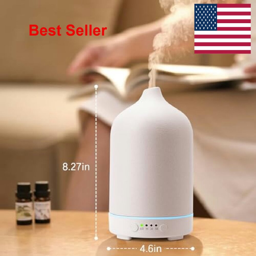 Ceramic Essential Oil Diffuser Aromatherapy Home … - image 3